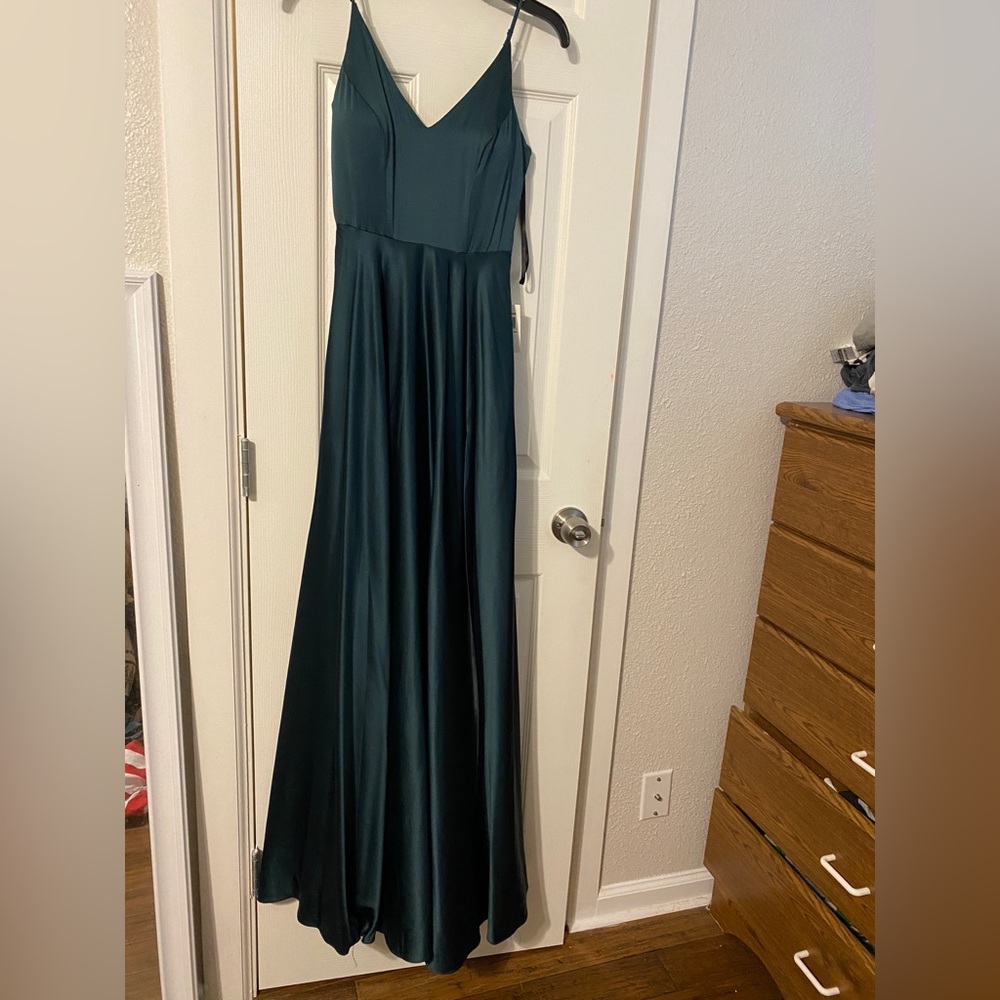 Macy’s Hunter Green Gown